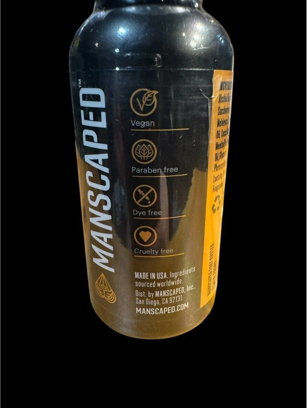 Manscaped Ultra Premium  Foot Duster Cooling Foot Deodorant New Sealed Wow!
